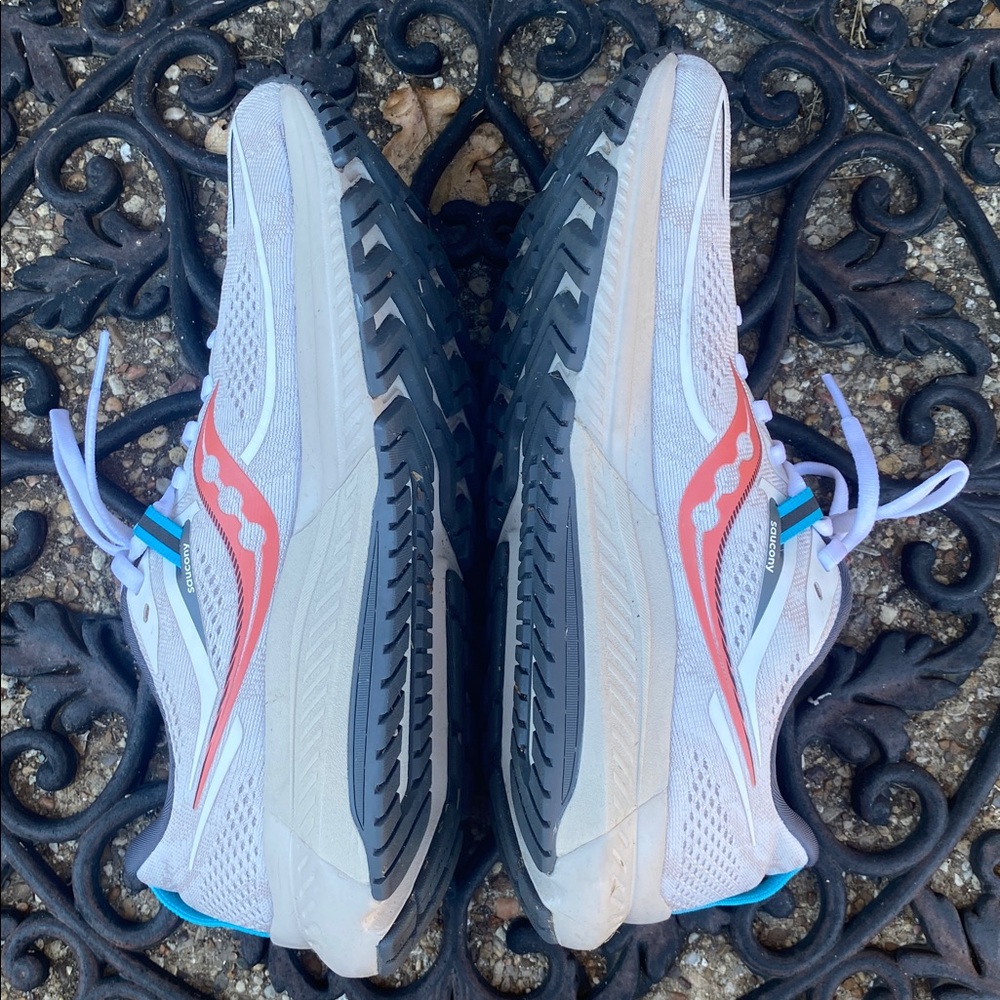 Saucony Light Tan Running Shoes - Picture 4 of 8